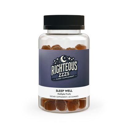 Natural Sleep Aid Melatonin Gummies (60 Gummies) - Jack Righteous
