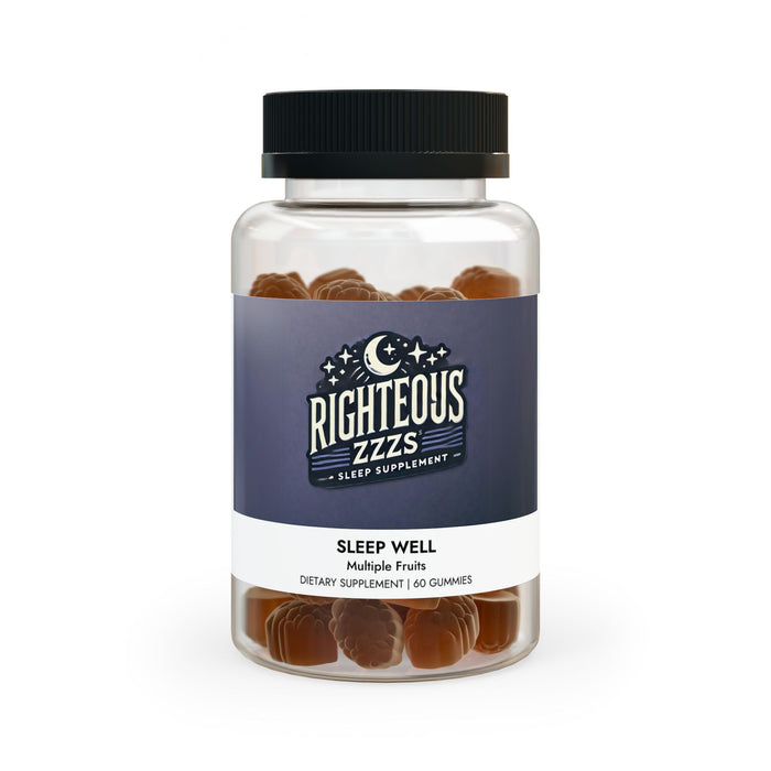 Natural Sleep Aid Melatonin Gummies (60 Gummies) - Jack Righteous