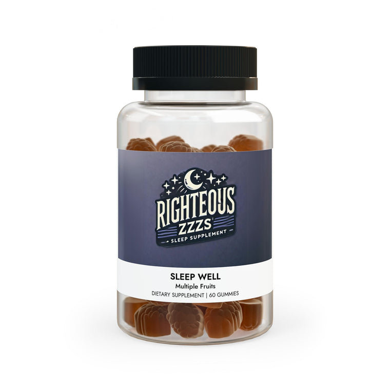 Natural Sleep Aid Melatonin Gummies (60 Gummies) - Jack Righteous