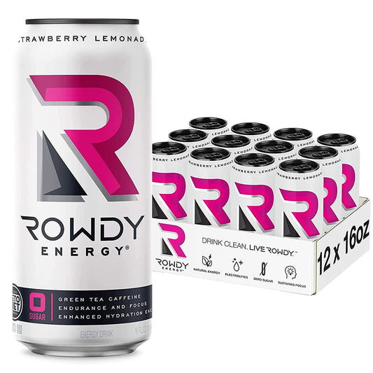 Rowdy Energy Drink Strawberry Lemonade