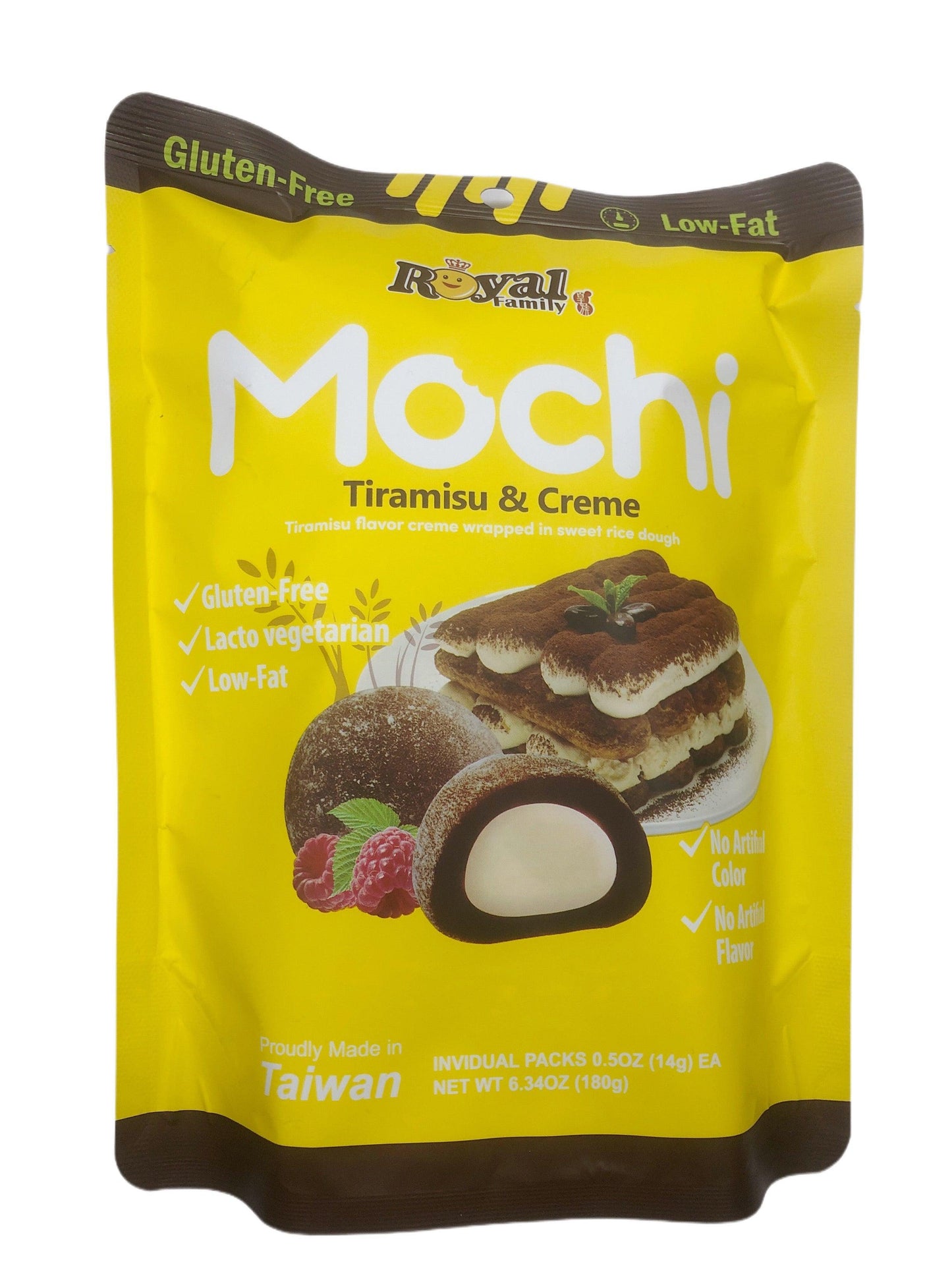 Royal Family Mochi Tiramisu & Creme 6.35OZ
