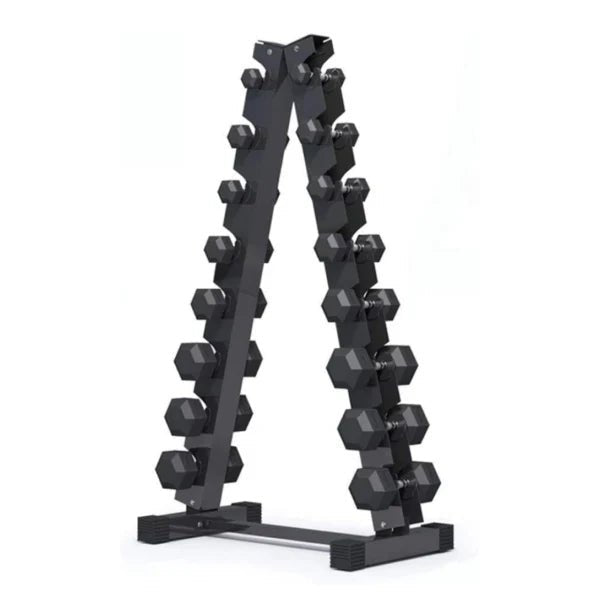 Rubber Hex Dumbbells in Canada (2.5 to 150 LB) - Jack Righteous
