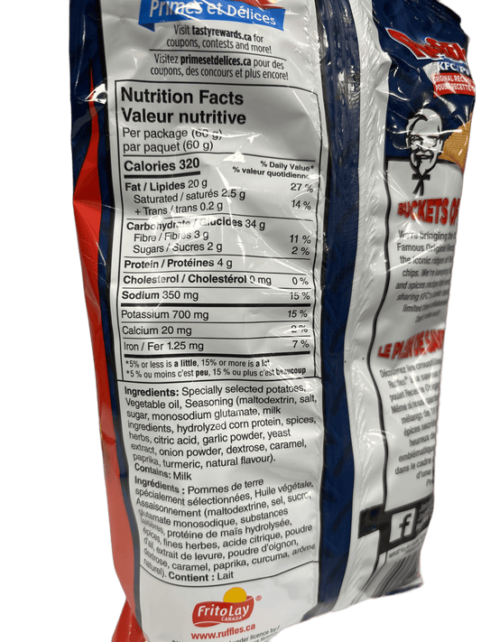 Ruffles Chips KFC Original Recipe 60G