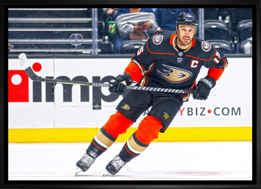 Ryan Getzlaf 20x29 Framed Canvas Anaheim Ducks - Jack Righteous