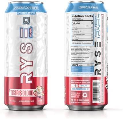 RYSE Fuel Energy Drink - Tiger's Blood