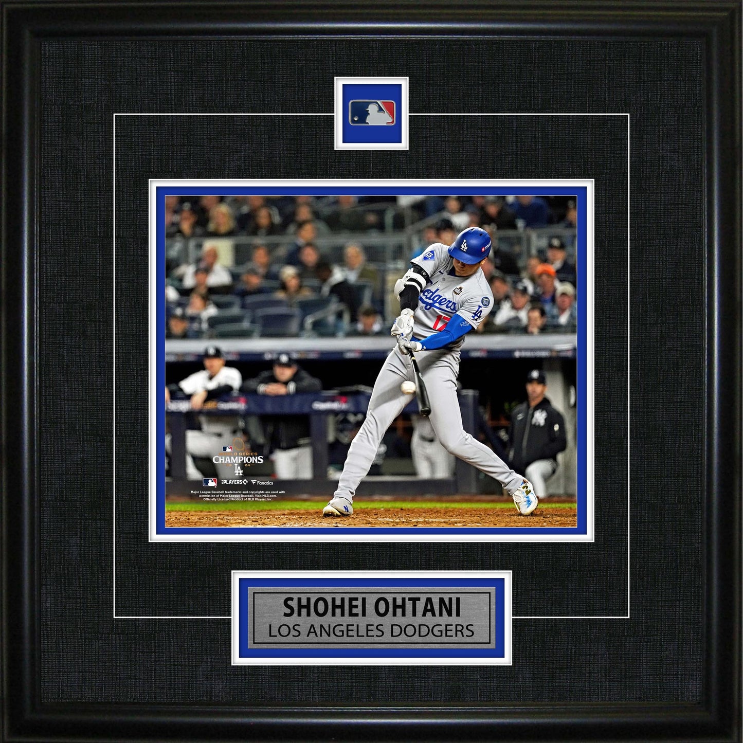 Shohei Ohtani Framed Pin & Plate Dodgers GM 4 WS - Jack Righteous