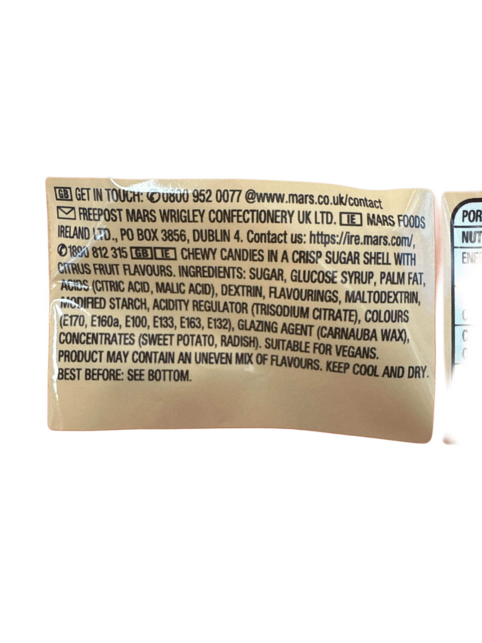 Skittles Citrus 136G - U.K Edition - Jack Righteous