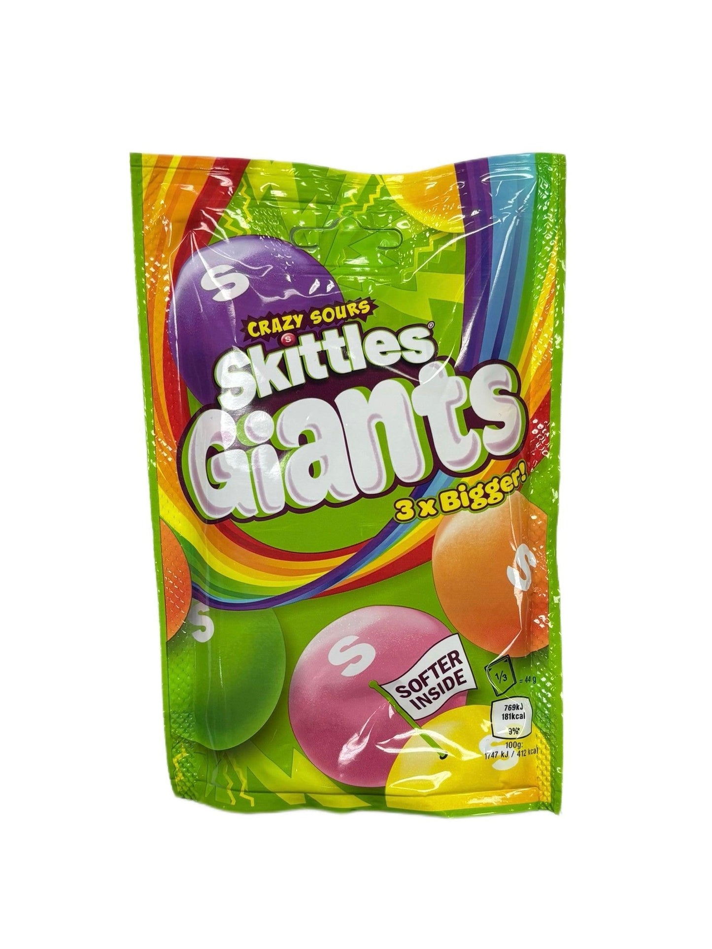 Skittles Giants Crazy Sours 116G-UK