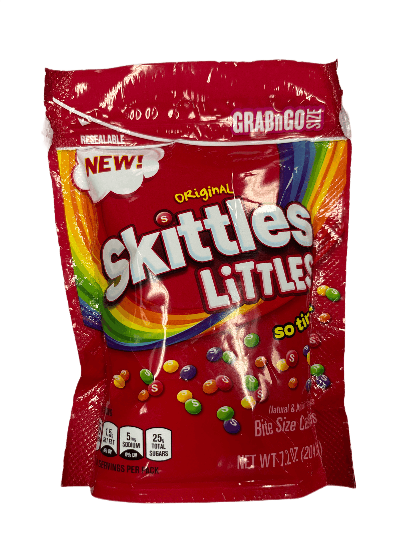 Skittles Littles So Tiny Resealable Grab & Go Size 7.2OZ