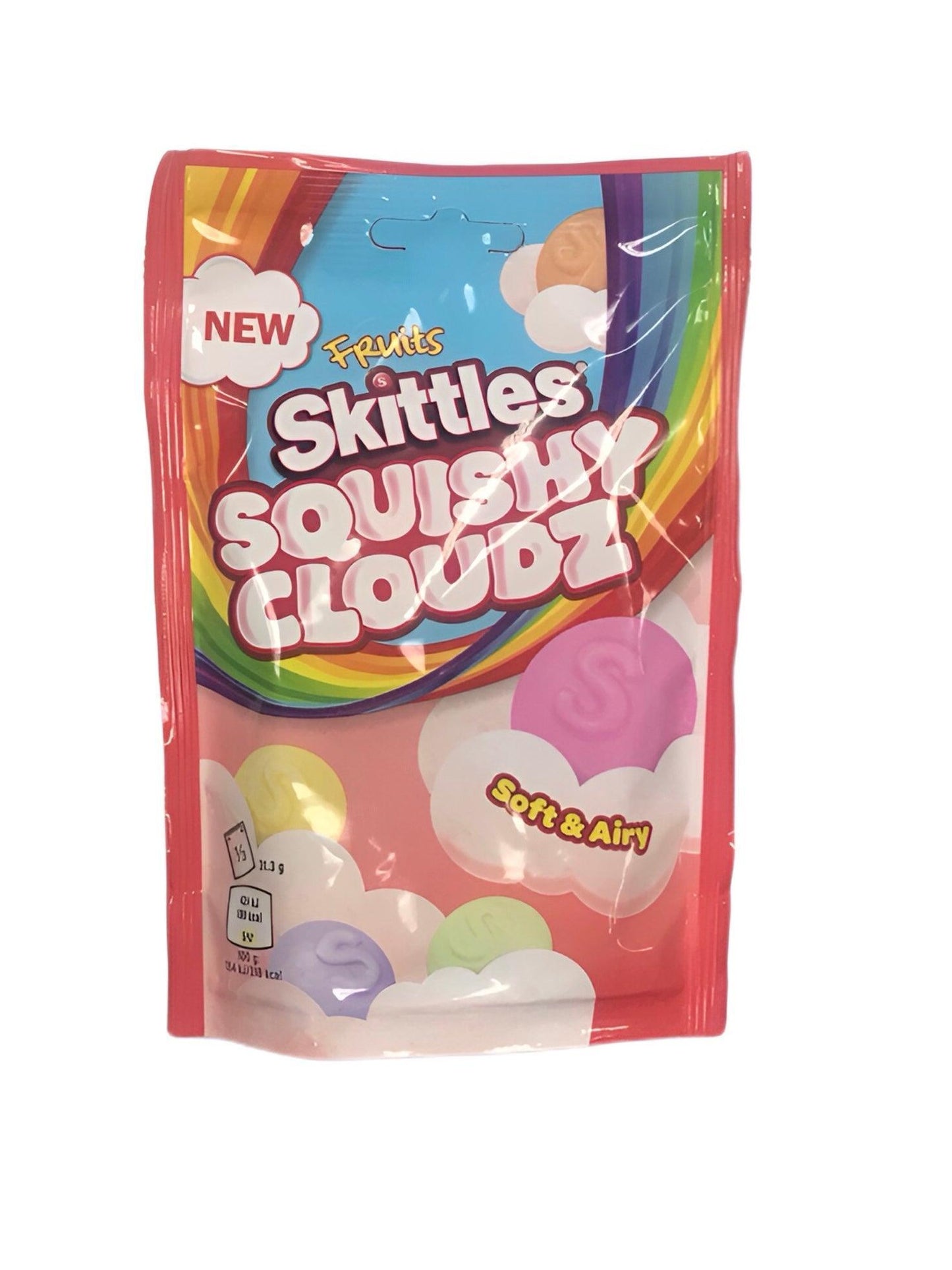 Skittles Squishy Cloudz Fruits - 94G - U.K Edition
