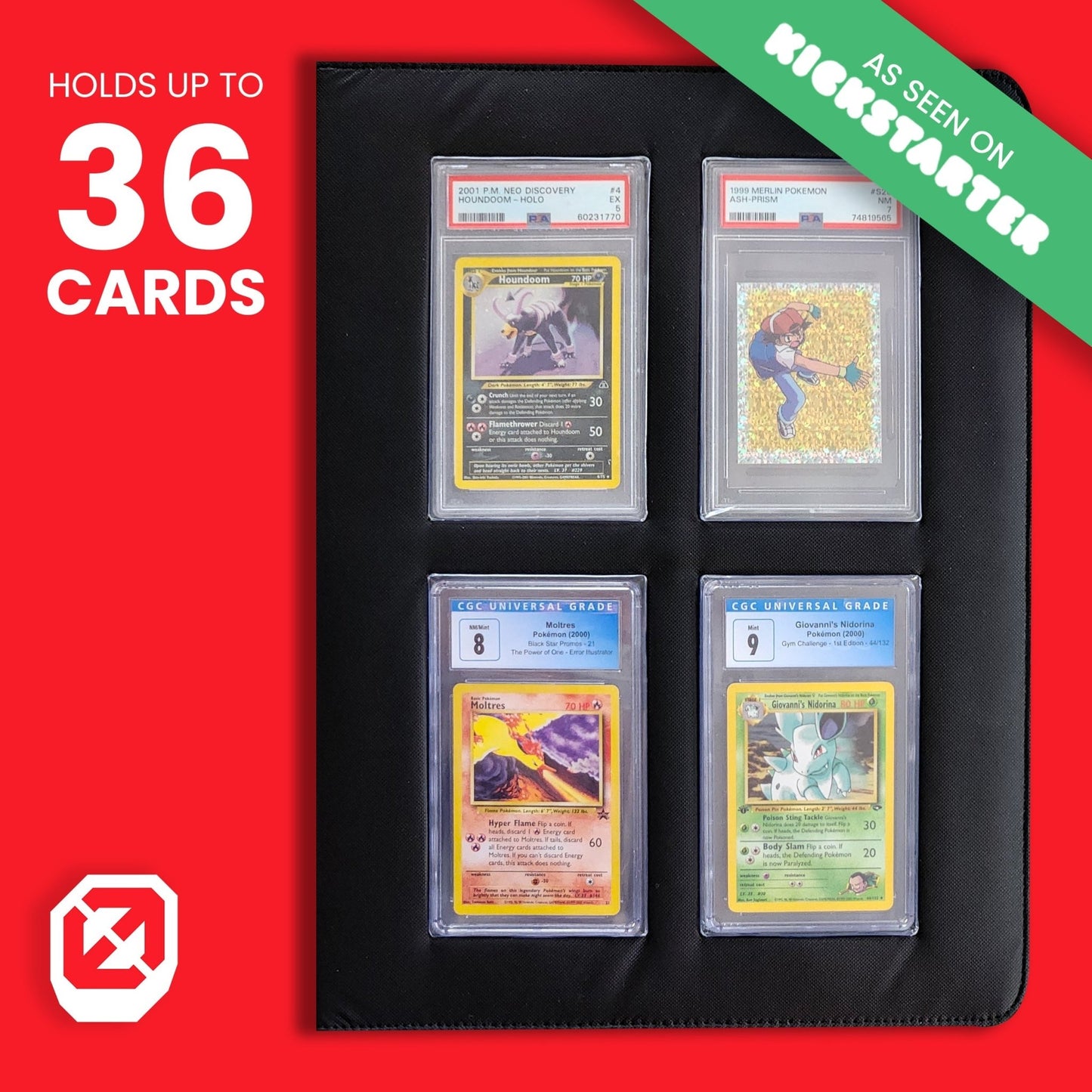 Slab Binder for Graded Cards – Holds 36 Slabs - Jack Righteous