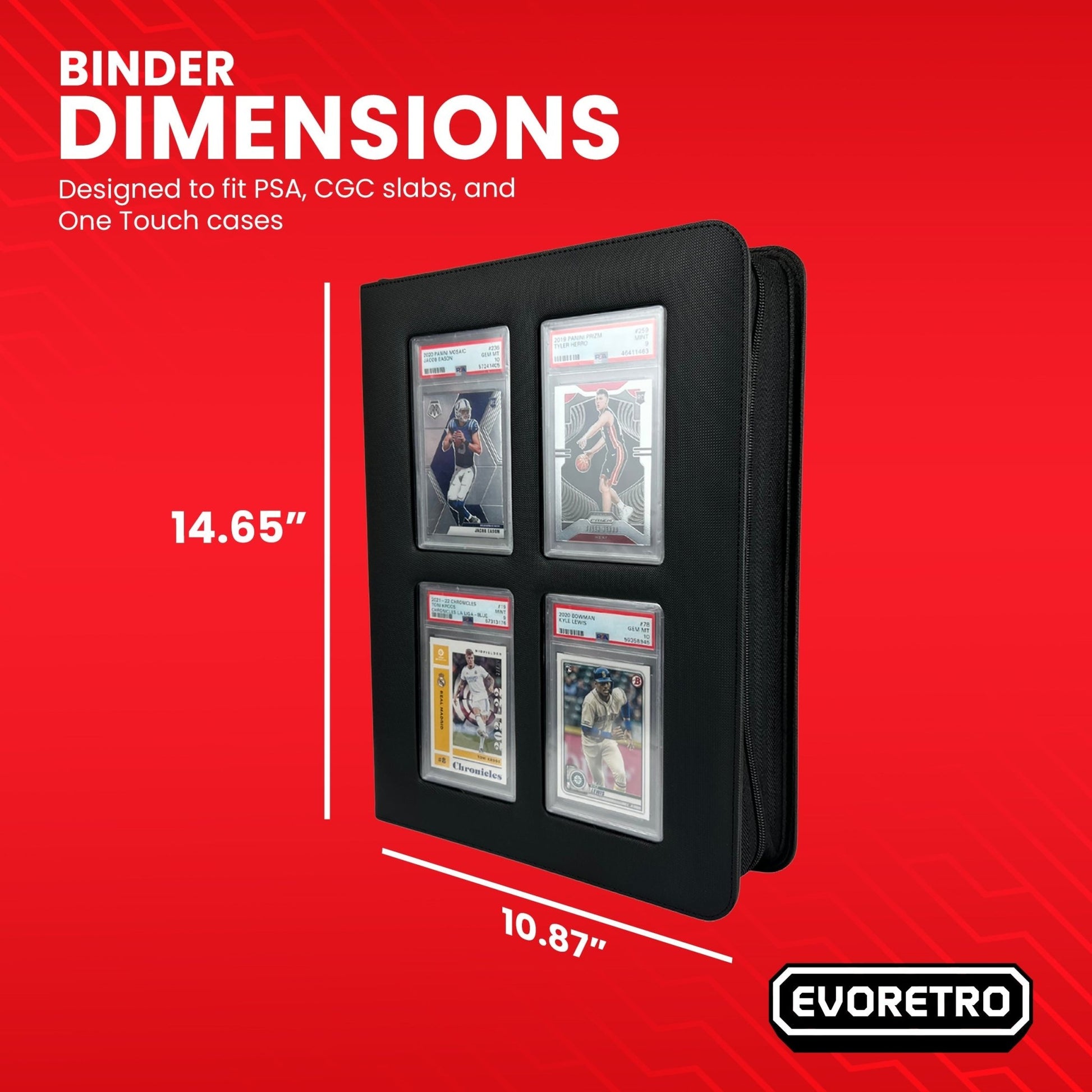 Slab Binder for Graded Cards – Holds 36 Slabs - Jack Righteous