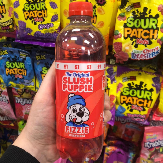 Slush Puppie Strawberry Fizzie Soda - UK EXP 11/24