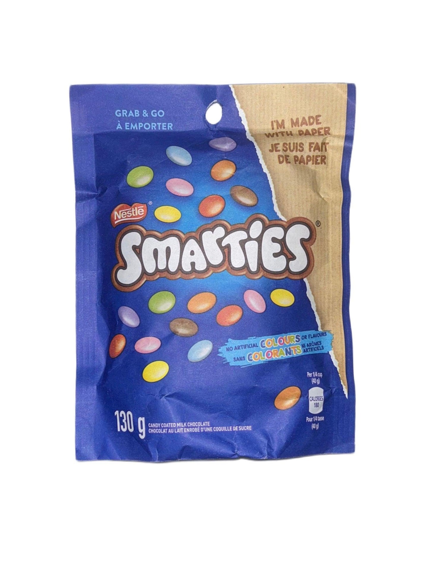 Smarties Chocolate Bag 130G