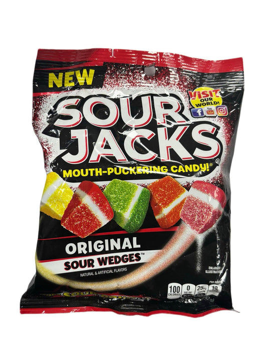 Sour Jacks Original Mouth Puckering Candy 142G