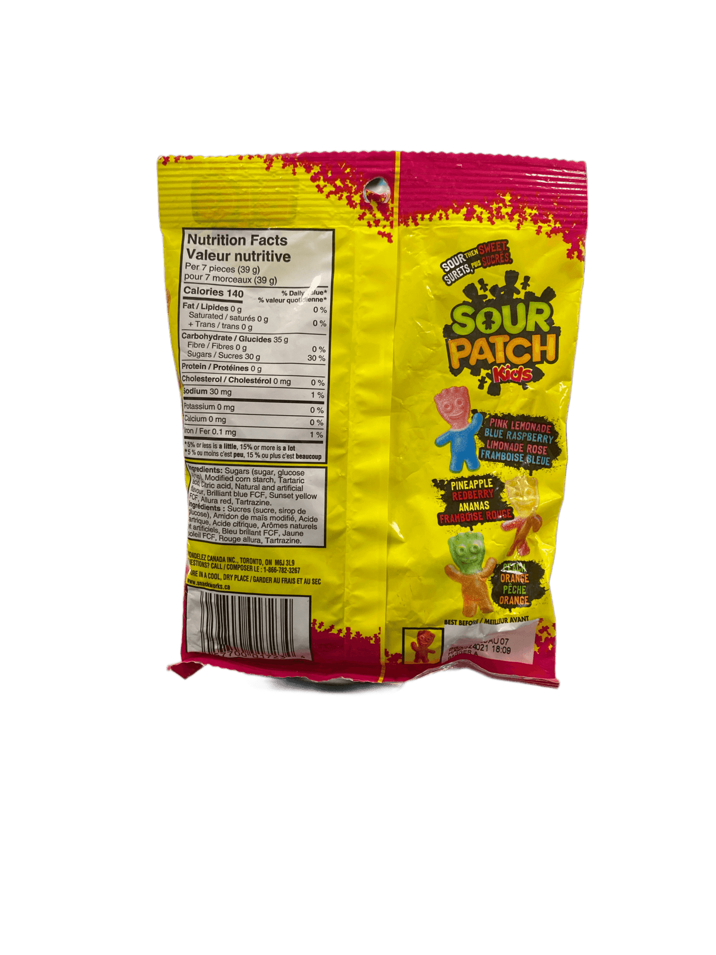 Sour Patch Kids Heads 154G - Canadian Edition - Jack Righteous