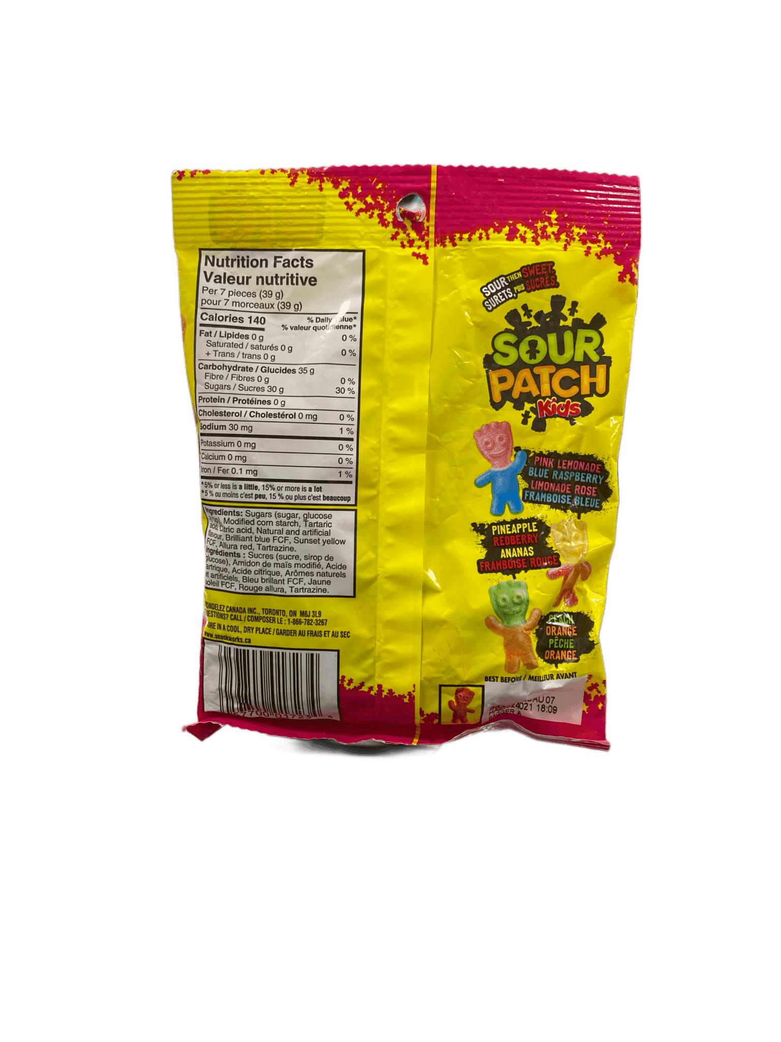 Sour Patch Kids Heads 154G - Canadian Edition - Jack Righteous