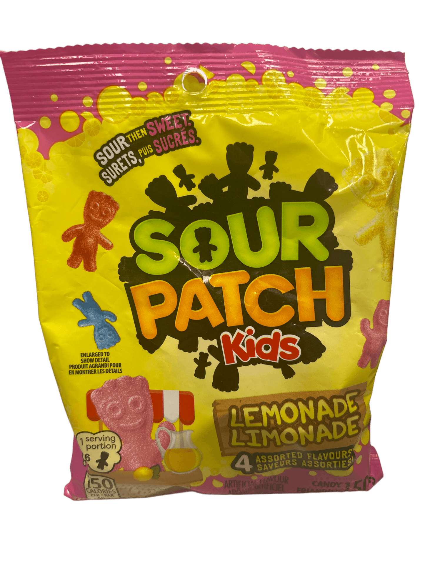 Sour Patch Kids Lemonade Candy Bag 150G - Canadian Edition - Jack Righteous