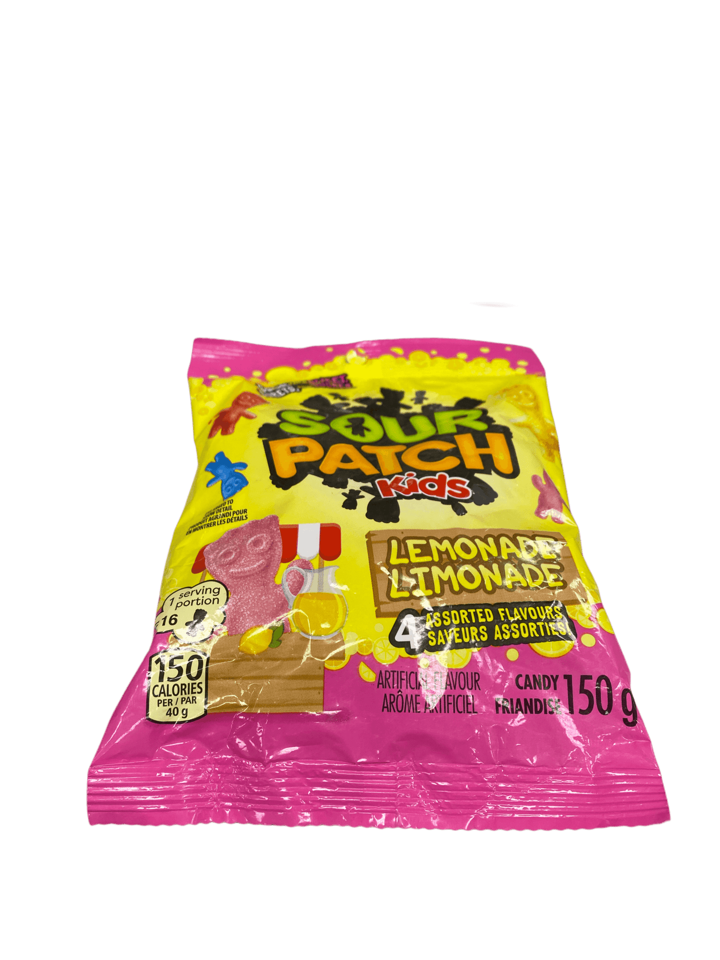 Sour Patch Kids Lemonade Candy Bag 150G - Canadian Edition - Jack Righteous