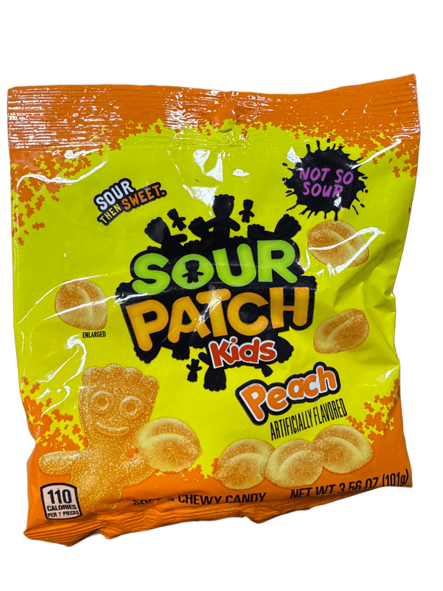 Sour Patch Kids Not So Sour Peach 101G - U.S Edition - Jack Righteous