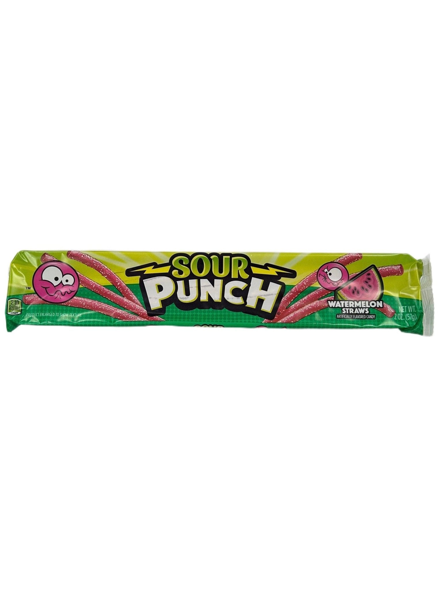 Sour Punch Straws 2OZ - U.S Edition - Jack Righteous