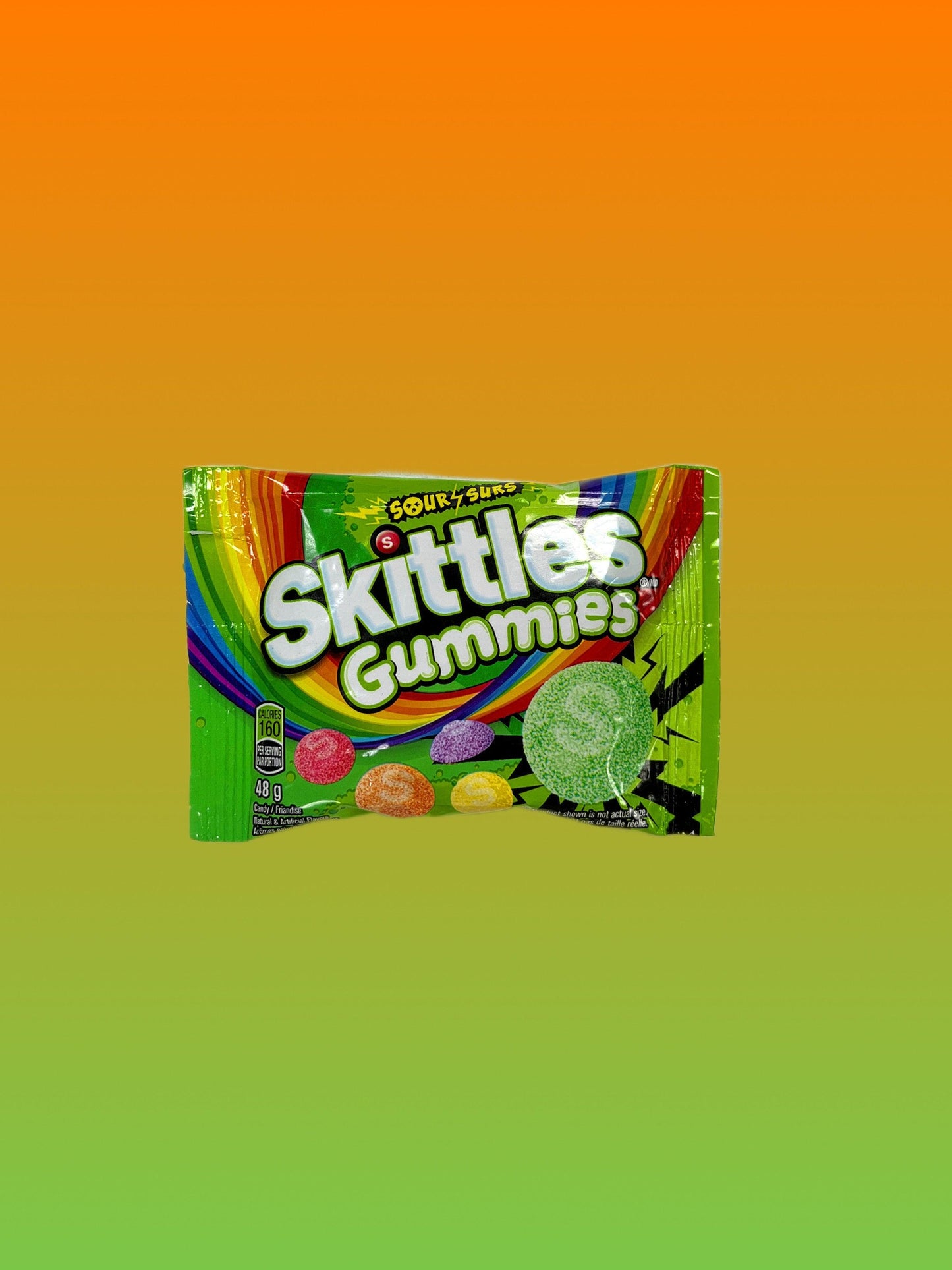 Sour Skittles Gummies - 48G
