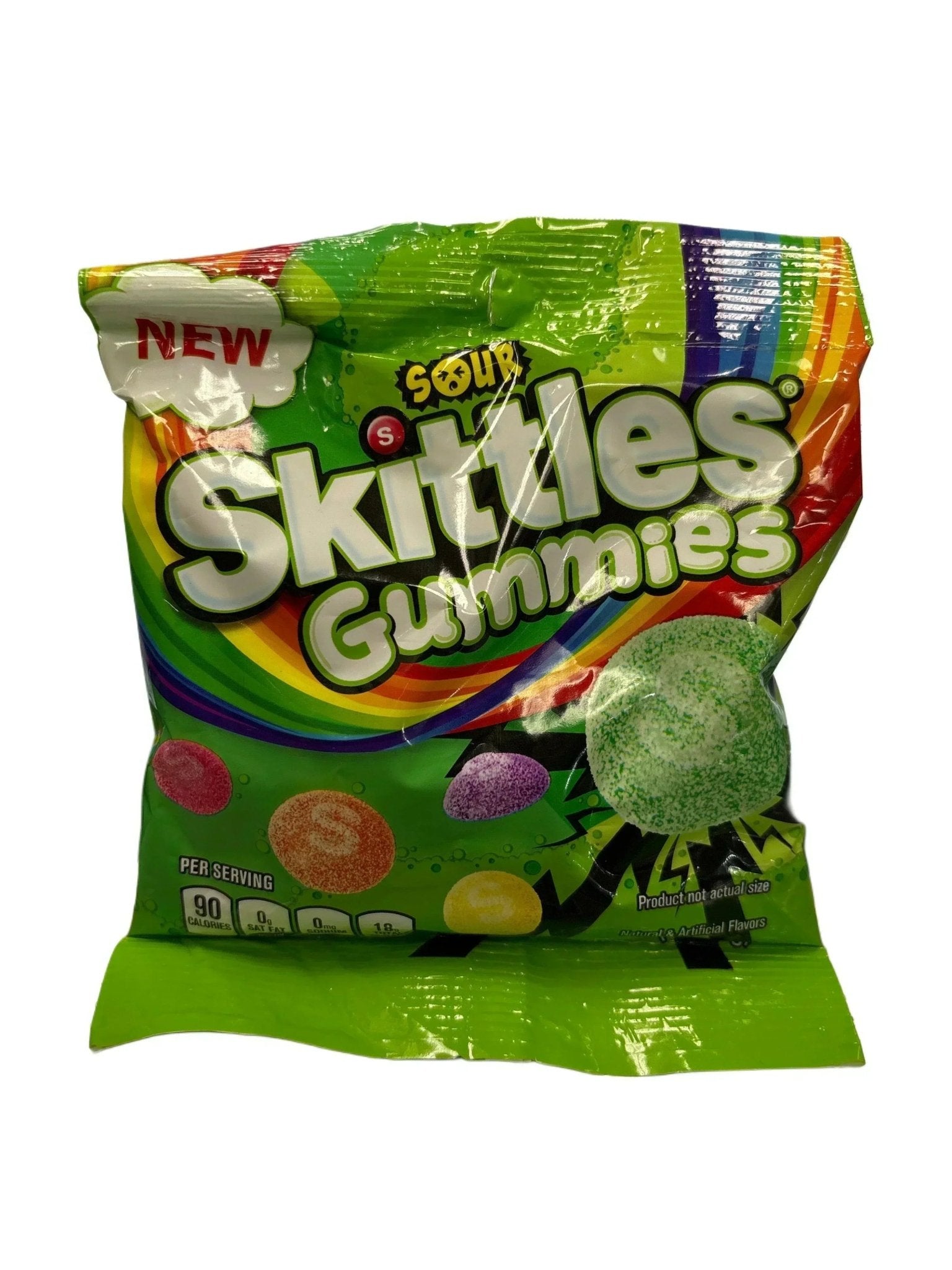 Sour Skittles Gummies Candy Bag 5.80OZ - Canadian Edition - Jack Righteous