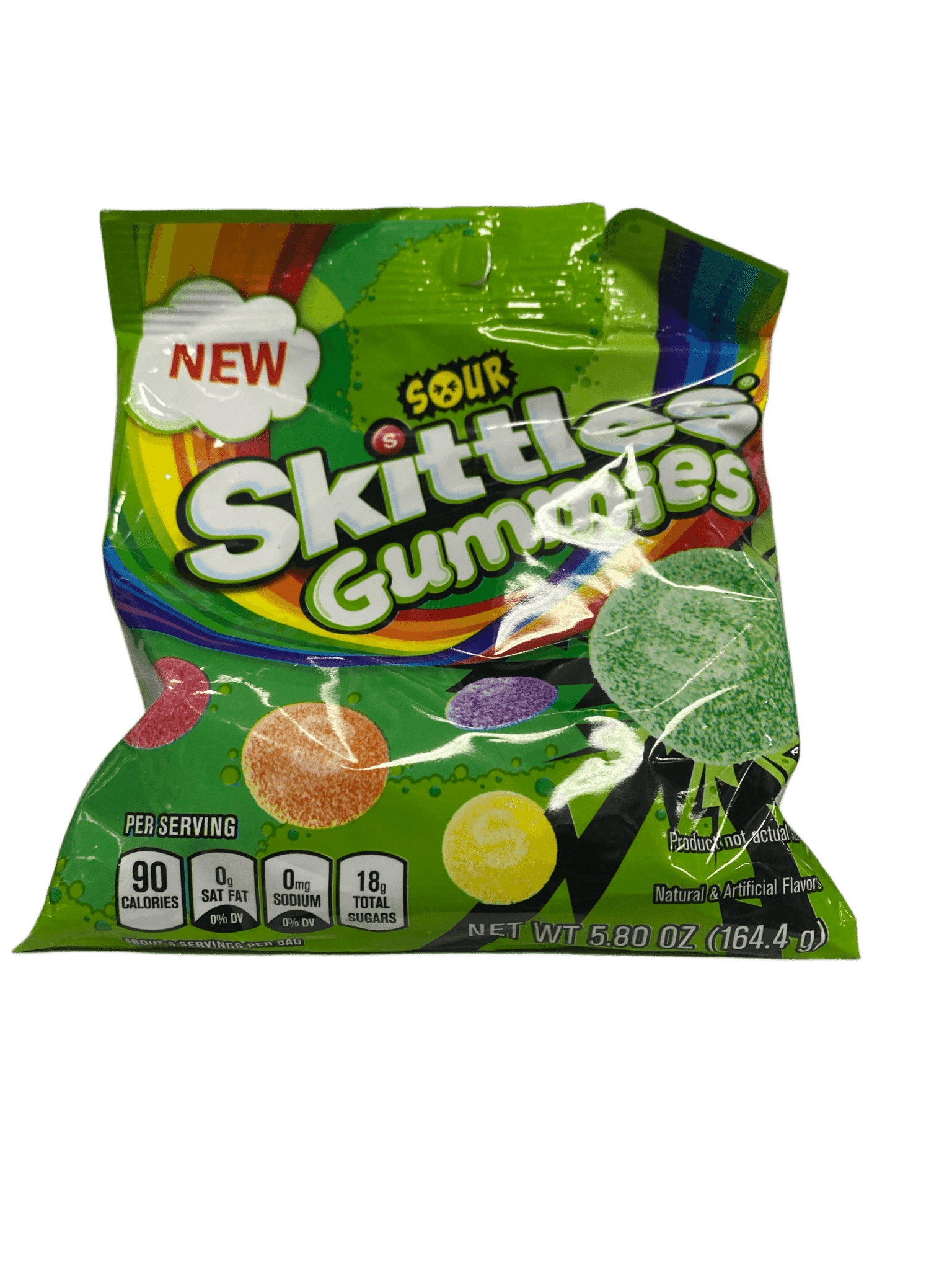 Sour Skittles Gummies Candy Bag 5.80OZ - Canadian Edition - Jack Righteous