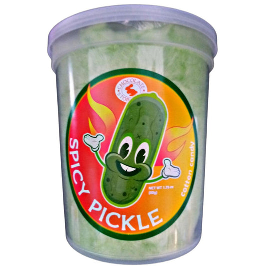 Spicy Pickle Cotton Candy