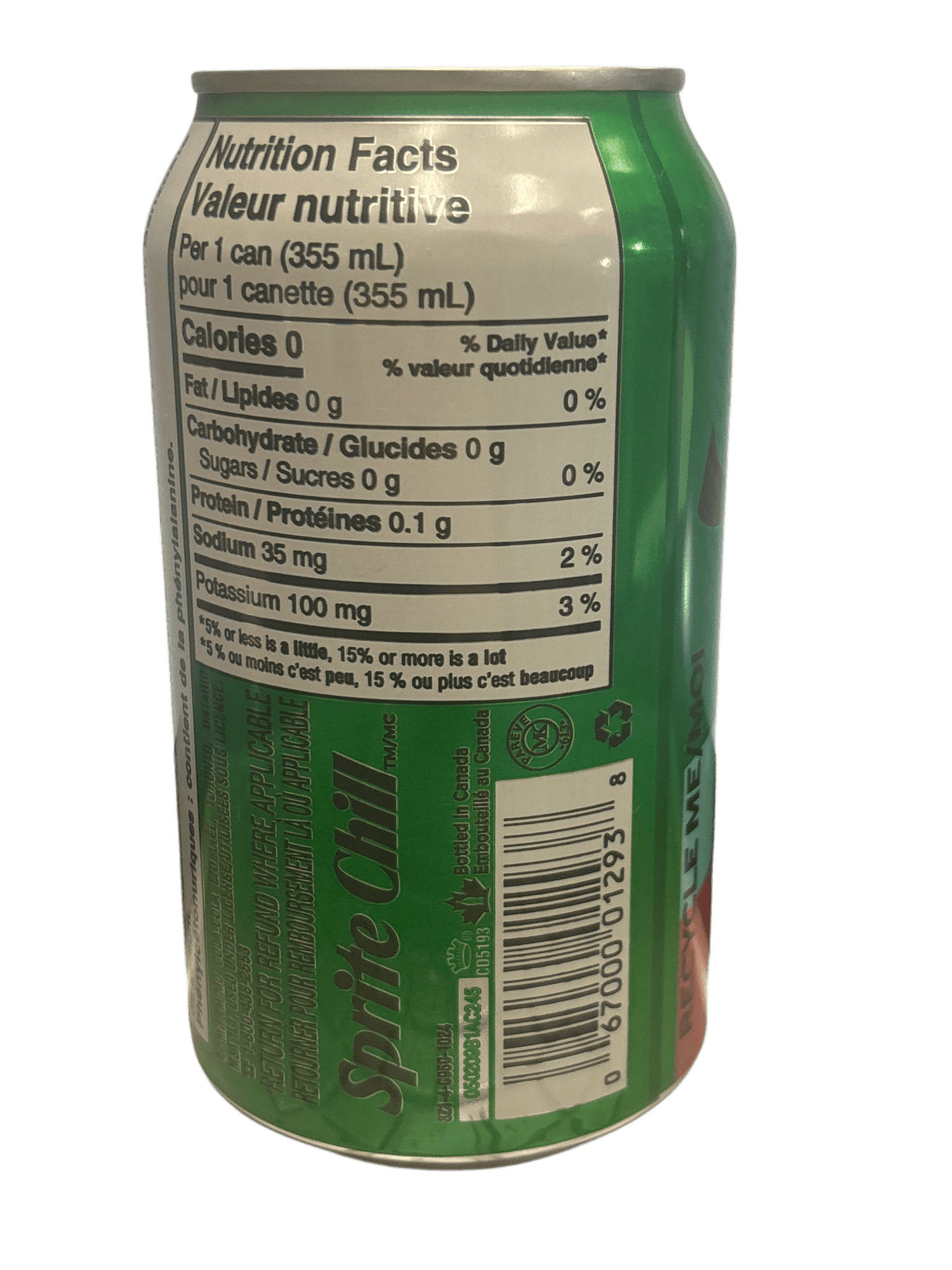 Sprite Chill Zero Sugar Cherry Lime 355ML - Canada Edition - Jack Righteous