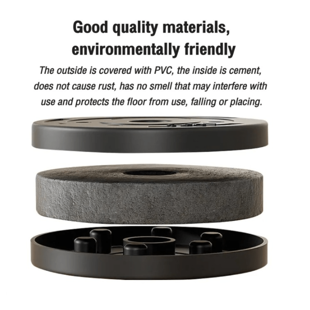 Standard & Olympic PVC Weight Plates in KG & LB - Jack Righteous