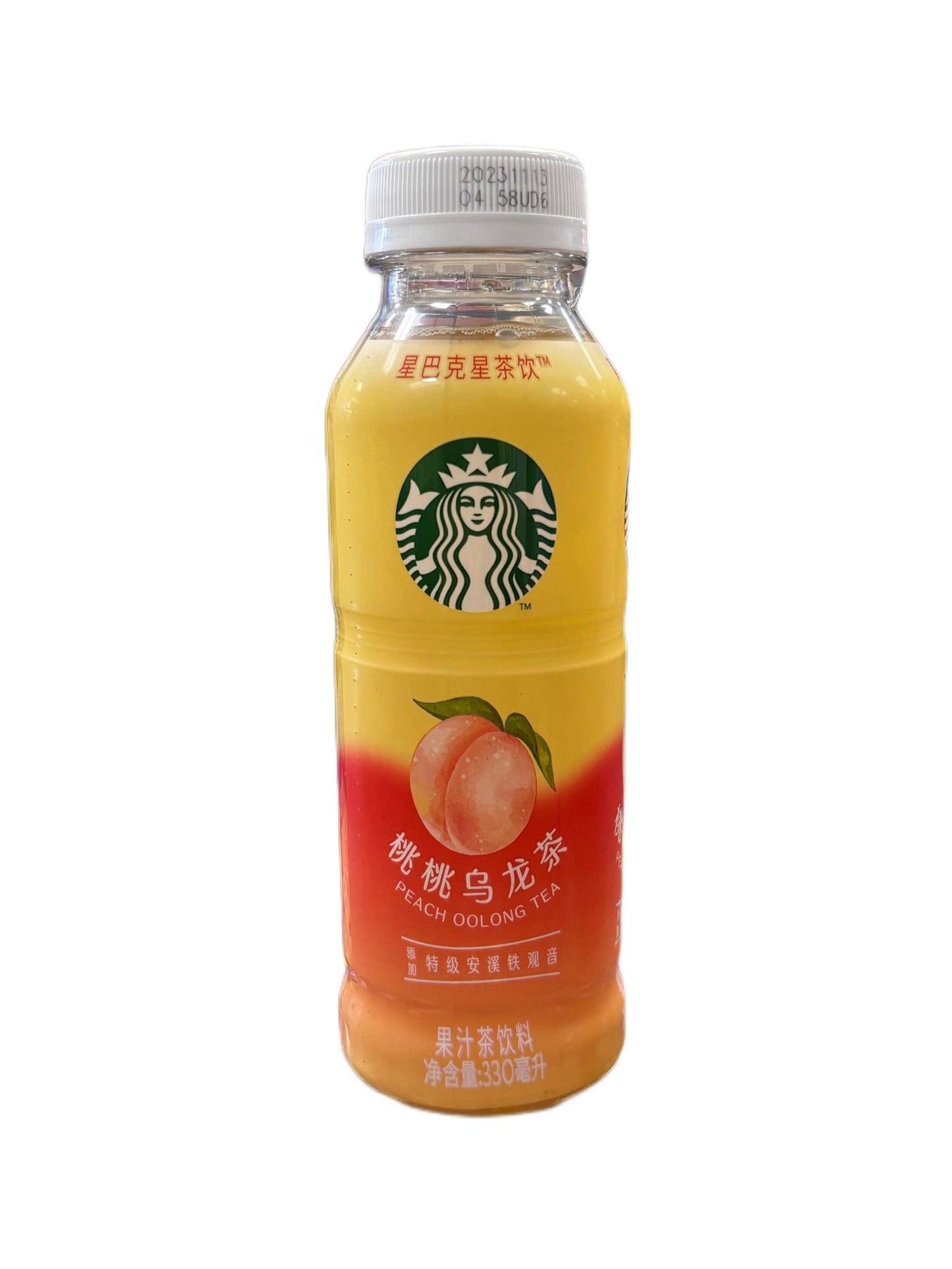 Starbucks Peach Oolong Tea 330ML - Chinese Edition