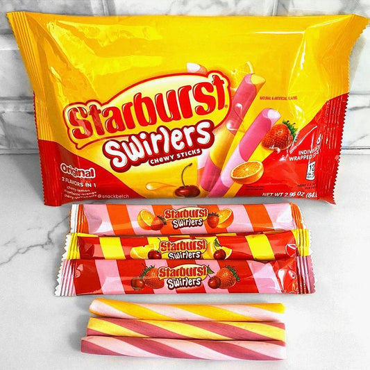 Starburst Swirlers Chewy Sticks