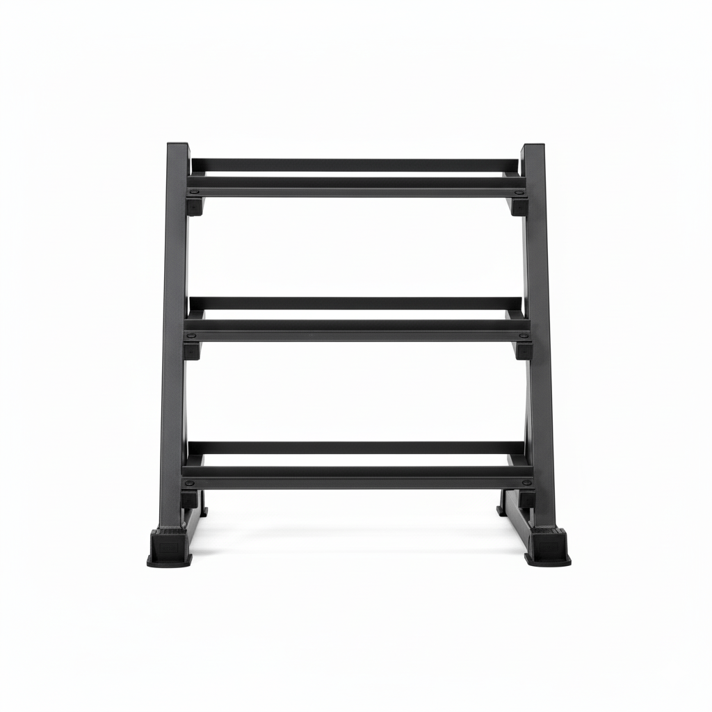 Steel Dumbbell Racks Vertical & Horizontal (3, 6, 8, 10 Levels) - Jack Righteous