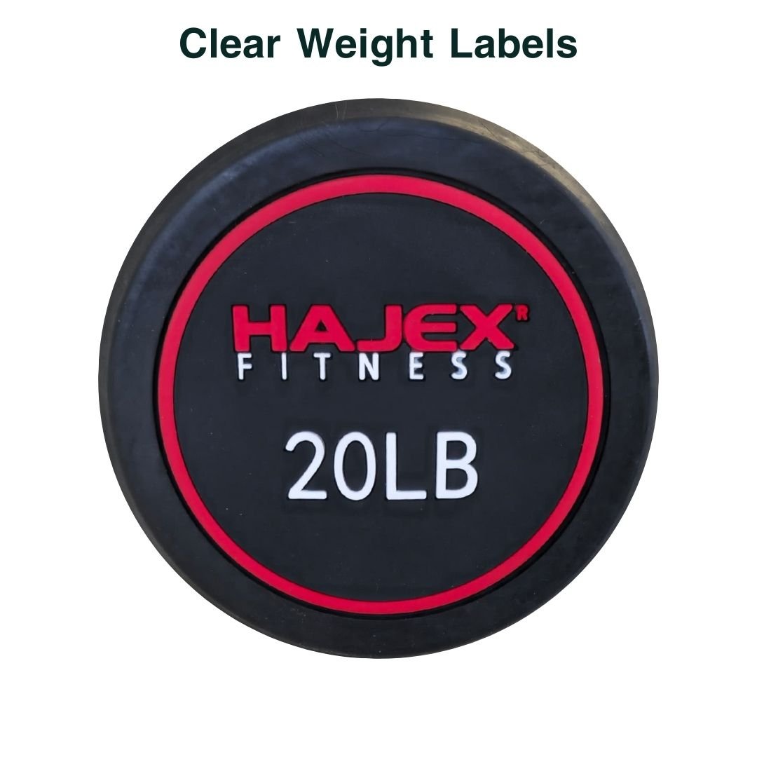 Straight and EZ Curl Fixed Weight Barbell Sets - 20 to 100 LB - Jack Righteous