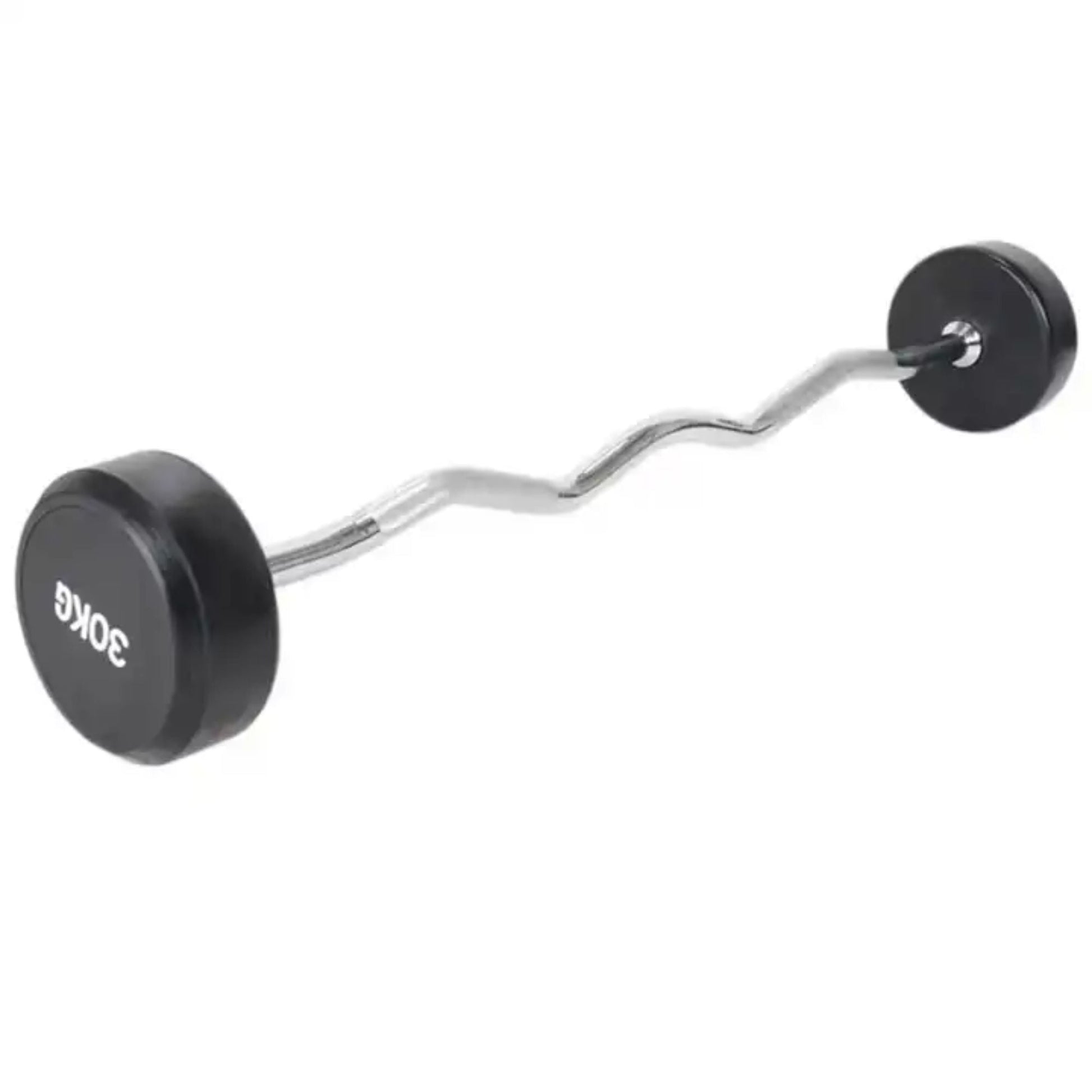 Straight and EZ Curl Fixed Weight Barbell Sets - 20 to 100 LB - Jack Righteous