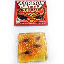 Strawberry Brittle With Real Scorpion Bits 1.5OZ