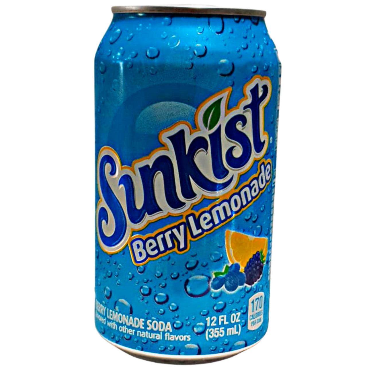 Sunkist Berry Lemonade Can 355ML - U.S Edition