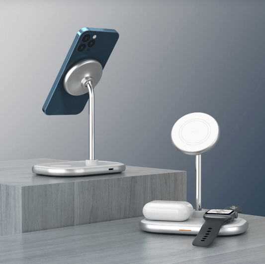 Support de chargement magnétique sans fil 3 - en - 1 de 15 W d'Energizer (WCP303) - Jack Righteous