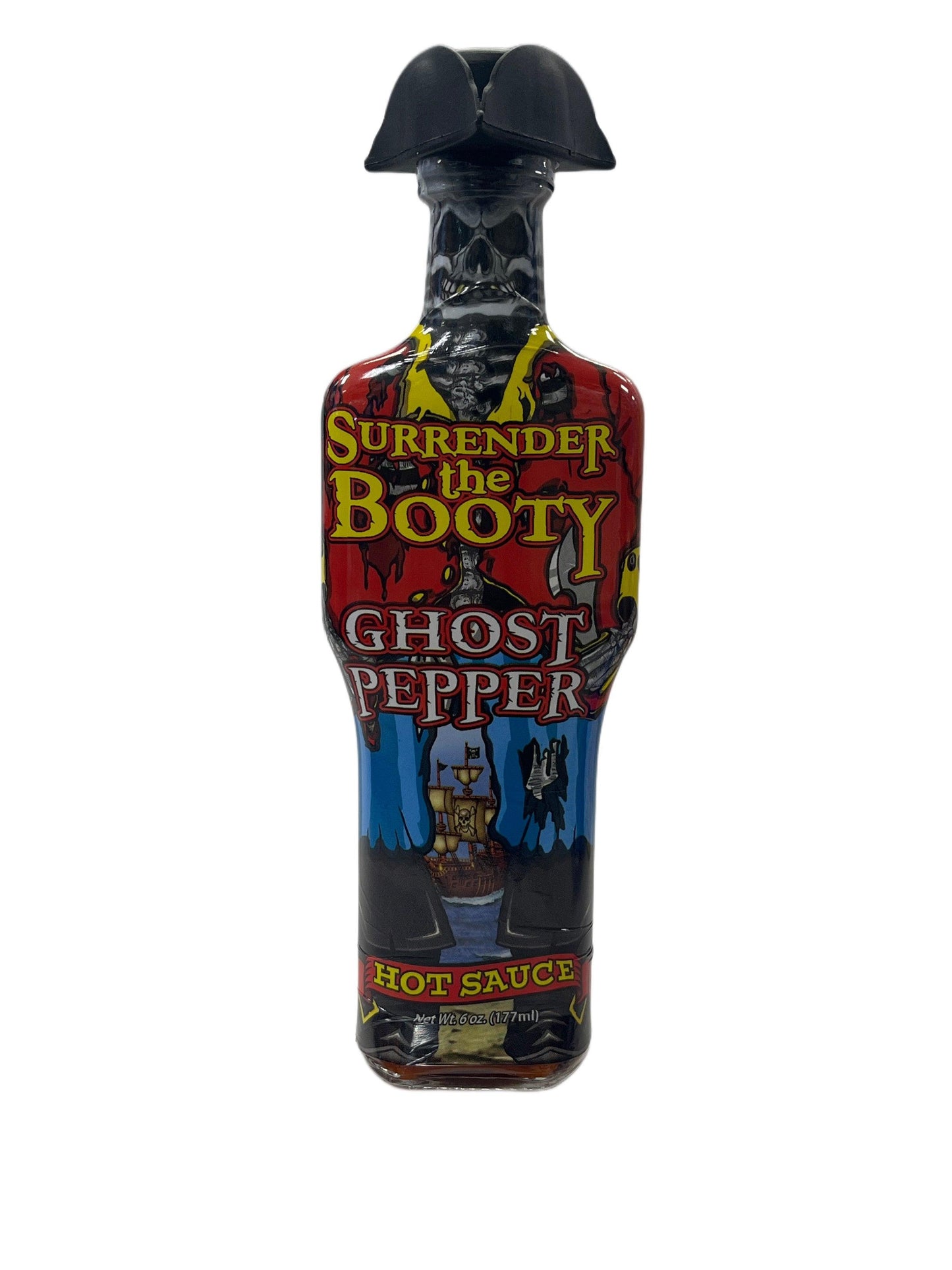 Surrender the Booty Hot Sauce Ghost Pepper 6oz