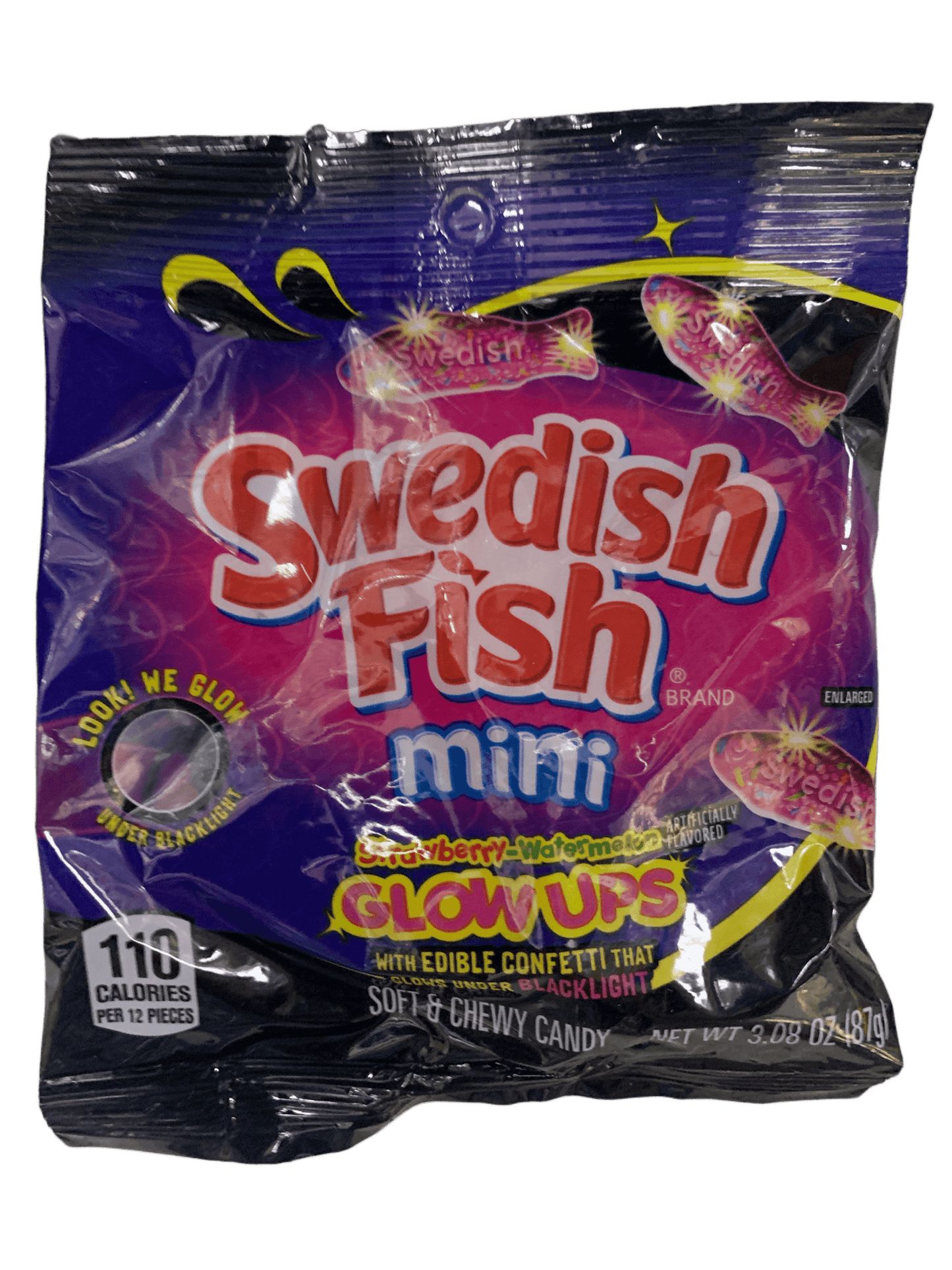 Swedish Fish Glow Ups 3.08OZ - U.S Edition - Jack Righteous