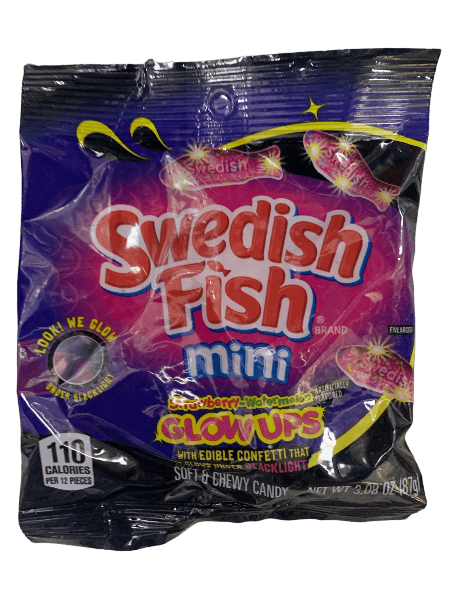 Swedish Fish Glow Ups 3.08OZ - U.S Edition - Jack Righteous