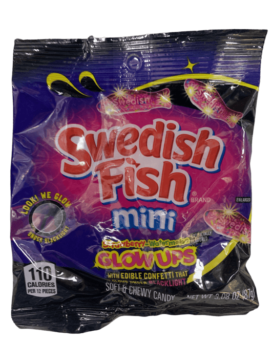 Swedish Fish Glow Ups 3.08OZ - U.S Edition - Jack Righteous
