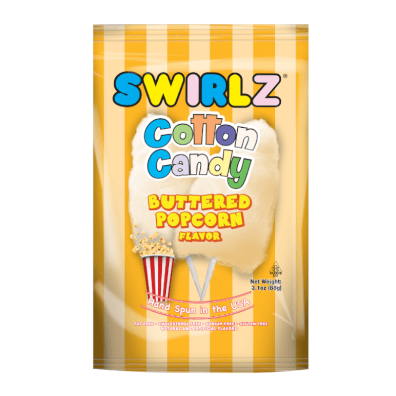 Swirlz Cotton Candy Buttered Popcorn Flavor - Jack Righteous