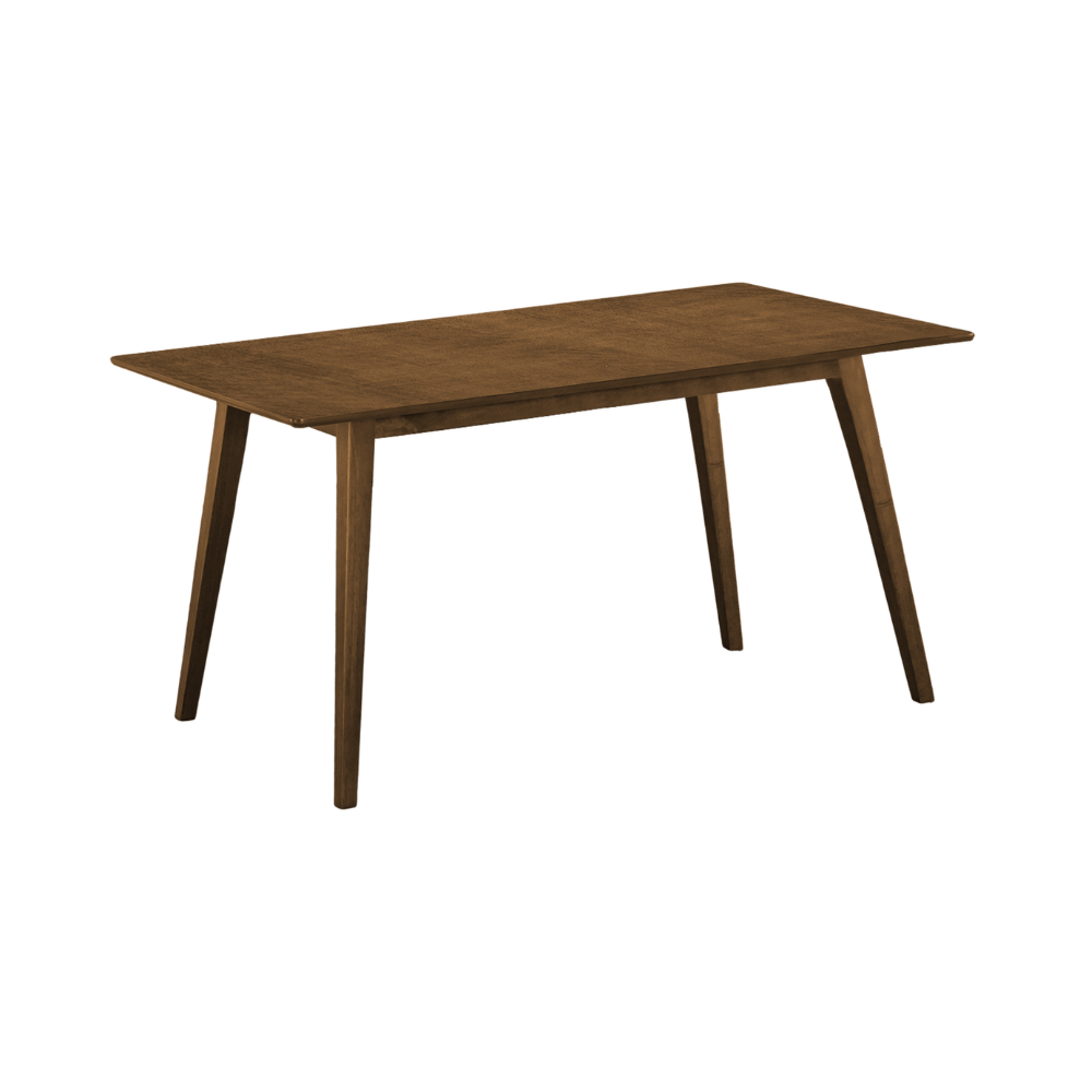 Table à manger en bois plaqué antique acajou - Monarch (I1217) - Jack Righteous