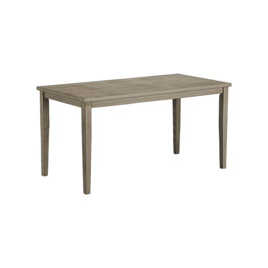 Table à manger en bois plaqué gris - Monarch (I1381) - Jack Righteous