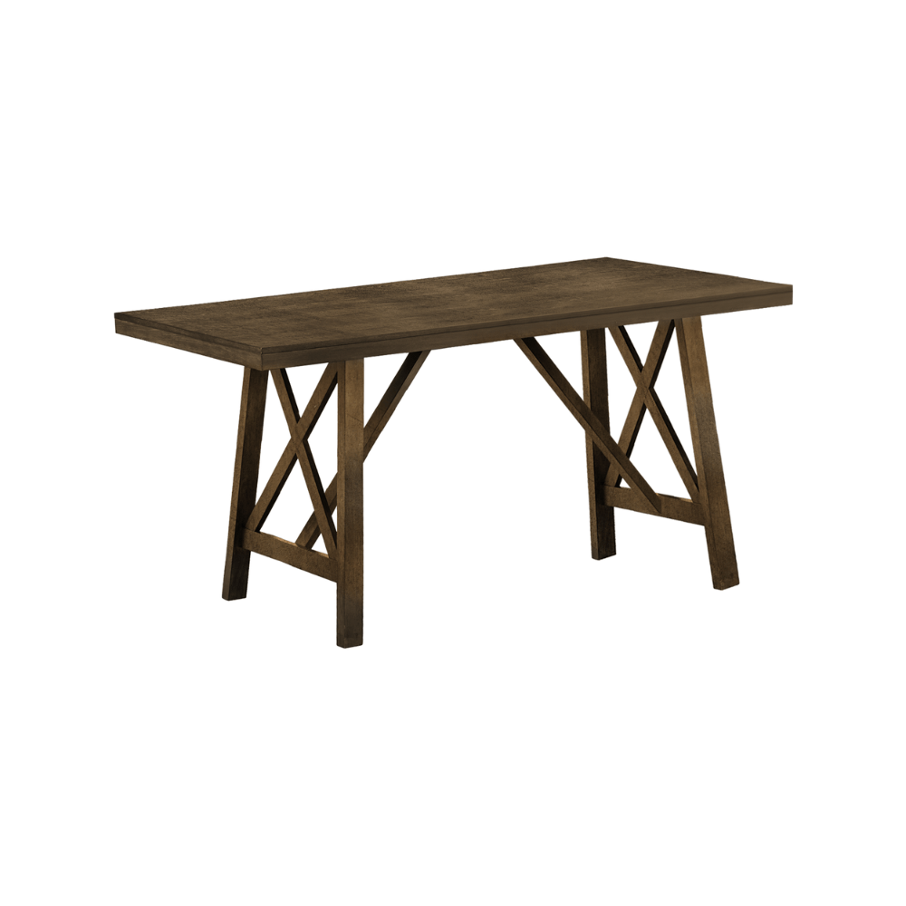 Table à manger en bois plaqué noyer - Monarch (I1387) - Jack Righteous