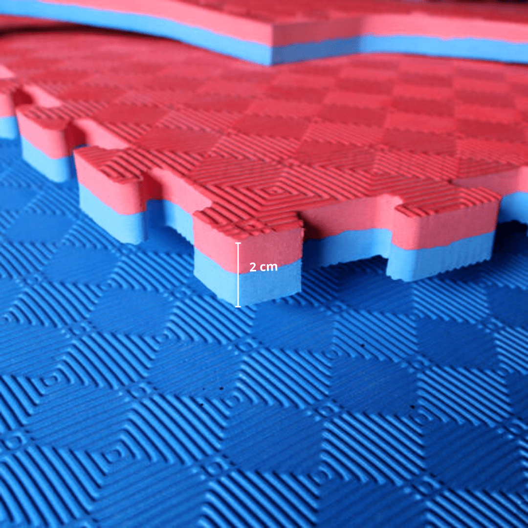 Taekwondo Mats - Double Layer Interlocking Sports Tiles - Jack Righteous