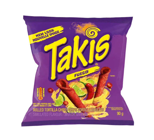Takis Fuego Chips 90G - Canada Edition