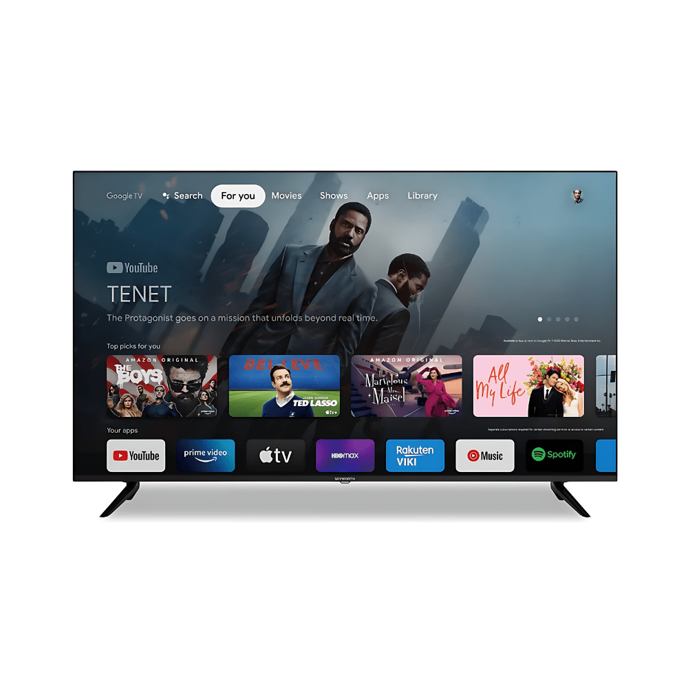 Téléviseur Skyworth 50'' 4k intelligent Google Tv (50UD7200) - Jack Righteous